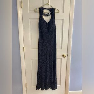 Prom dress from City Studio, Dark Blue, Size 13